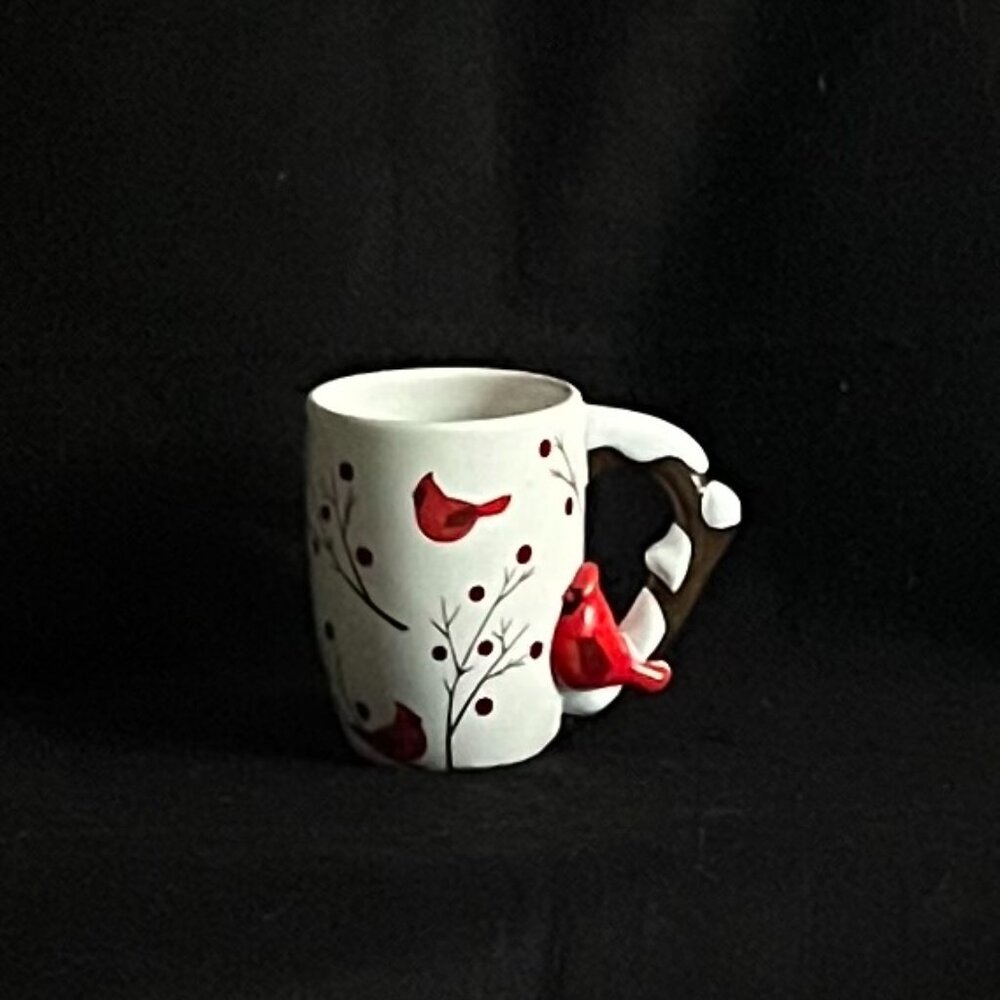 🎄Christmas In July🎄”Send A Hugs Christmas Cardinal” Teleflora Mug/Cup
